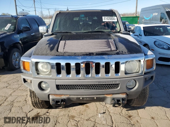 2006 Hummer H3 with VIN 5GTDN136968148868, listed as a Copart auction lot 81428804 with 197,771 mi miles and Clean Title. Bid and sale history available at DreamBid. Image 5.