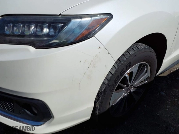 2018 Acura RDX w/Advance Pkg with VIN 5J8TB4H73JL018607, listed as a IAAI auction lot 41398838 with 115,458 mi miles. Bid and sale history available at carsss.com. Image 16.