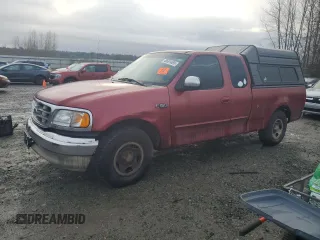 2002 Ford F-150 XL with VIN 2FTRX17262CA25366, listed as a Copart auction lot 48601465 with 291,531 mi miles and Clean Title. Bid and sale history available at carsss.com. Image 1.