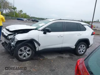2020 Toyota RAV4 LE with VIN 2T3H1RFV5LC063734, listed as a IAAI auction lot 41652760 with 57,797 mi miles. Bid and sale history available at carsss.com. Image 14.