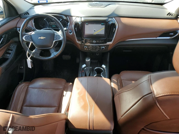 2018 Chevrolet Traverse High Country with VIN 1GNEVKKW5JJ131724, listed as a Copart auction lot 46585035 with 133,325 mi miles and Salvage Title. Bid and sale history available at carsss.com. Image 8.