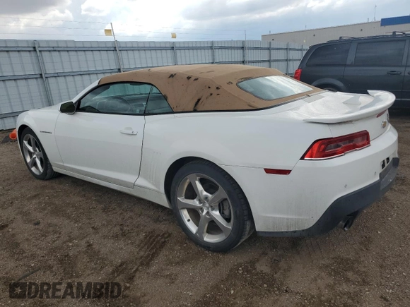 2014 Chevrolet Camaro LT with VIN 2G1FC3D39E9181306, listed as a Copart auction lot 54545255 with 112,057 mi miles and Salvage title. Bid and sale history available at DreamBid. Image 2.
