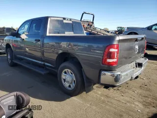2024 Ram 3500 Tradesman with VIN 3C63R3CL7RG121120, listed as a Copart auction lot 80162904 with 15,700 mi miles and Salvage Title. Bid and sale history available at carsss.com. Image 2.