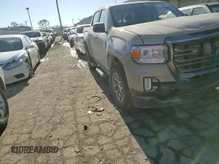 2022 GMC Canyon 4WD AT4 w/Leather with VIN 1GTG6FEN2N1157017, listed as a Copart auction lot 42788605 with 32,317 mi miles and Salvage Title. Bid and sale history available at carsss.com. Image 10.