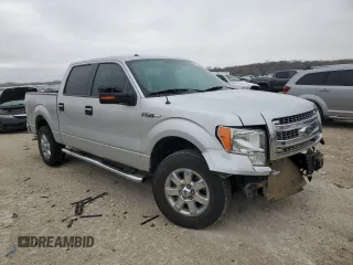 2014 Ford F-150 XL with VIN 1FTFW1EF8EFA84973, listed as a Copart auction lot 49784905 with 128,109 mi miles and Salvage Title. Bid and sale history available at carsss.com. Image 4.