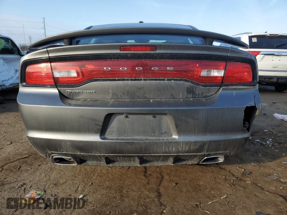 2012 Dodge Charger SXT with VIN 2C3CDXHG5CH126273, listed as a Copart auction lot 48482695 with 201,312 mi miles and Clean Title. Bid and sale history available at carsss.com. Image 6.