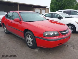 2004 Chevrolet Impala with VIN 2G1WF52E649405525, listed as a IAAI auction lot 41937516 with 178,629 mi miles. Bid and sale history available at carsss.com. Image 1.