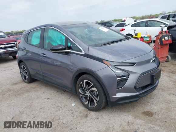 2023 Chevrolet Bolt EV 2LT z VIN 1G1FX6S0XP4170965, wystawiony jako IAAI lot #41946627 z przebiegiem 18 477 mil mil oraz . Historia ofert i sprzedaży dostępna na DreamBid. Obrazek 1.
