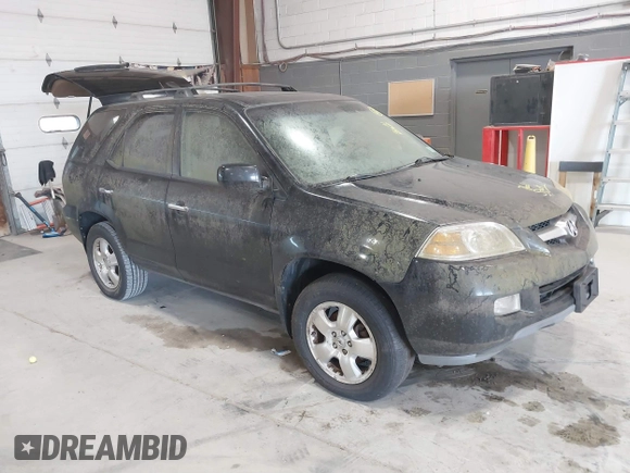 2004 Acura MDX with VIN 2HNYD18204H506765, listed as a IAAI auction lot 41752226 with 195,733 mi miles. Bid and sale history available at carsss.com. Image 1.