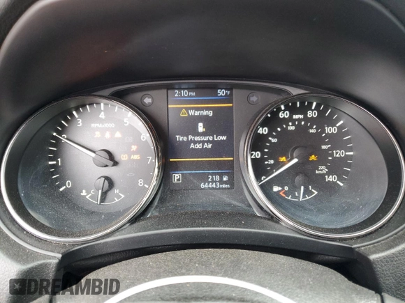 2020 Nissan Rogue SV z VIN JN8AT2MT8LW006193, wystawiony jako Copart lot #47047475 z przebiegiem 64 443 mil mil oraz Szkoda całkowita • Salvage title. Historia ofert i sprzedaży dostępna na DreamBid. Obrazek 9.