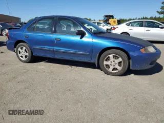 2005 Chevrolet Cavalier LS with VIN 1G1JF52F557192217, listed as a Copart auction lot 44509355 with 142,089 mi miles and Salvage Title. Bid and sale history available at DreamBid. Image 4.