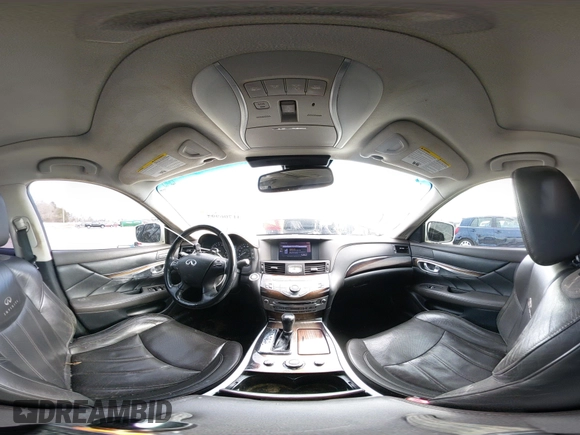 2013 Infiniti M with VIN JN1BY1APXDM510764, listed as a IAAI auction lot 41706993 with 226,416 mi miles and . Bid and sale history available at carsss.com. Image 19.