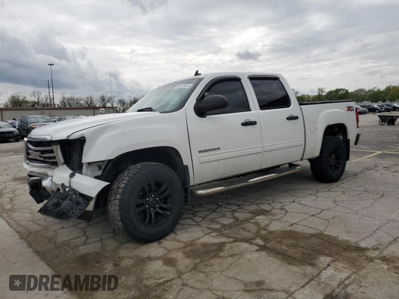 2012 GMC Sierra 1500 SLE with VIN 3GTP2VE73CG304869, listed as a Copart auction lot 55112505 with Not provided miles and Salvage title. Bid and sale history available at DreamBid. Image 1.