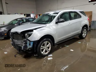 2016 Chevrolet Equinox LS with VIN 2GNALBEK4G6224916, listed as a Copart auction lot 49490295 with 88,840 mi miles and Salvage Title. Bid and sale history available at carsss.com. Image 1.
