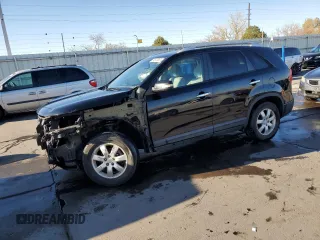2011 Kia Sorento LX with VIN 5XYKT3A13BG159567, listed as a Copart auction lot 74632983 with 166,336 mi miles and Salvage Title. Bid and sale history available at carsss.com. Image 1.