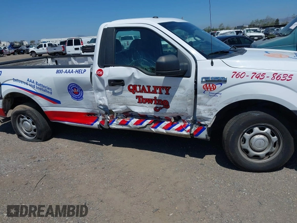 2019 Ford F-150 XL with VIN 1FTMF1CB3KKC86887, listed as a IAAI auction lot 42018920 with 88,479 mi miles. Bid and sale history available at carsss.com. Image 6.
