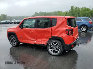 2021 Jeep Renegade Jeepster z VIN ZACNJDAB0MPM33342, wystawiony jako Copart lot #59976115 z przebiegiem 52 184 mil mil oraz Szkoda całkowita • Salvage title. Historia ofert i sprzedaży dostępna na DreamBid. Obrazek 2.