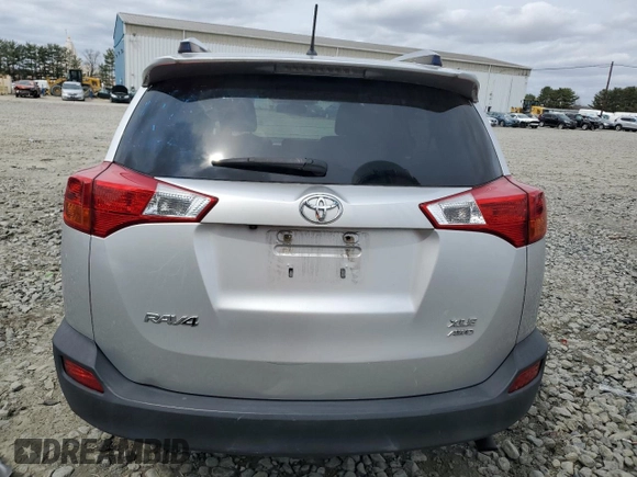 2013 Toyota RAV4 XLE with VIN JTMRFREV0D5024337, listed as a Copart auction lot 51700935 with 123,173 mi miles and Salvage Title. Bid and sale history available at DreamBid. Image 6.