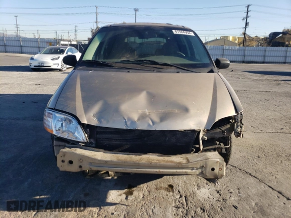 1999 Ford Windstar LX with VIN 2FMZA5140XBB06892, listed as a Copart auction lot 81584994 with 138,550 mi miles and Salvage title. Bid and sale history available at DreamBid. Image 5.