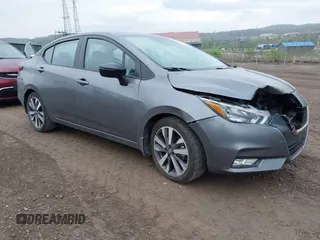 2020 Nissan Versa SR with VIN 3N1CN8FV0LL804342, listed as a IAAI auction lot 42122462 with 9,580 mi miles and . Bid and sale history available at DreamBid. Image 1.