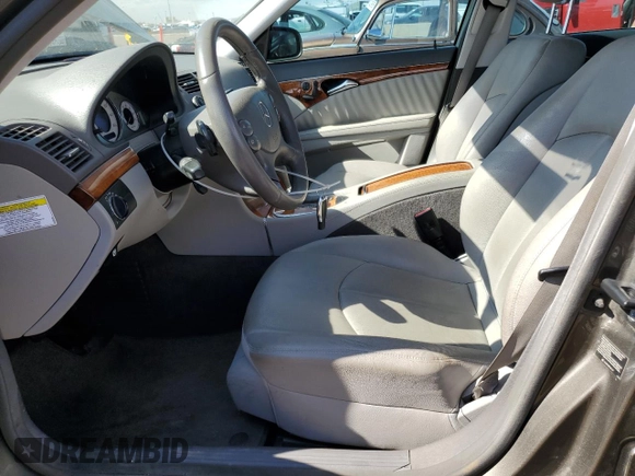 2009 Mercedes-Benz E 350 Luxury with VIN WDBUF87X49B376380, listed as a Copart auction lot 63763895 with 102,820 mi miles and Salvage title. Bid and sale history available at DreamBid. Image 7.