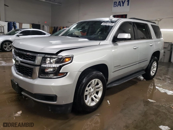 2016 Chevrolet Tahoe LS with VIN 1GNSKAKC1GR216534, listed as a Copart auction lot 85561314 with 88,378 mi miles and Salvage Title. Bid and sale history available at carsss.com. Image 1.