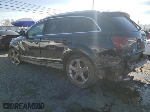 2015 Audi Q7 3.0T S line Prestige with VIN WA1DGAFE6FD000943, listed as a Copart auction lot 45974925 with 91,909 mi miles and Salvage Title. Bid and sale history available at carsss.com. Image 2.
