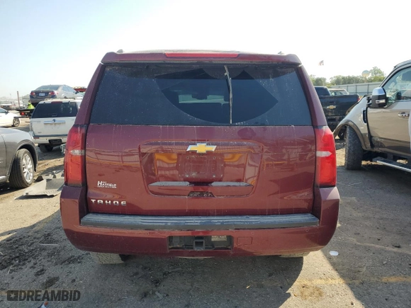2016 Chevrolet Tahoe LT with VIN 1GNSKBKC2GR371292, listed as a Copart auction lot 75359954 with 107,601 mi miles and Salvage Title. Bid and sale history available at carsss.com. Image 6.