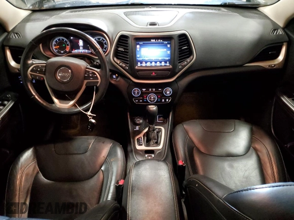 2015 Jeep Cherokee Limited with VIN 1C4PJMDS5FW698416, listed as a Copart auction lot 46126265 with 125,919 mi miles and Clean Title. Bid and sale history available at DreamBid. Image 8.