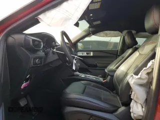 2023 Ford Explorer ST-Line with VIN 1FMSK7KH1PGB70928, listed as a Copart auction lot 42332265 with 16,971 mi miles and Salvage Title. Bid and sale history available at carsss.com. Image 7.