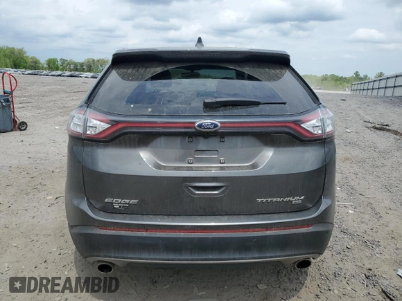 2017 Ford Edge Titanium z VIN 2FMPK4K86HBB78326, wystawiony jako Copart lot #54699435 z przebiegiem 44 800 mil mil oraz Szkoda całkowita • Salvage title. Historia ofert i sprzedaży dostępna na DreamBid. Obrazek 6.