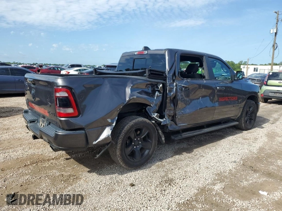 2020 Ram 1500 Big Horn with VIN 1C6SRFFT9LN211506, listed as a Copart auction lot 60098125 with 275,402 mi miles and Non repairable. Bid and sale history available at DreamBid. Image 3.