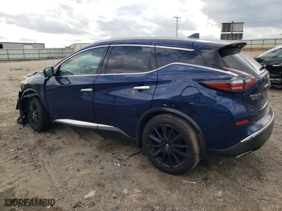 2020 Nissan Murano Platinum with VIN 5N1AZ2DS5LN153817, listed as a Copart auction lot 51153385 with 119,985 mi miles and Salvage Title. Bid and sale history available at carsss.com. Image 2.