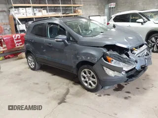 2021 Ford EcoSport SE z VIN MAJ3S2GEXMC416118, wystawiony jako IAAI lot #42318117 z przebiegiem 94 632 mil mil oraz . Historia ofert i sprzedaży dostępna na DreamBid. Obrazek 1.