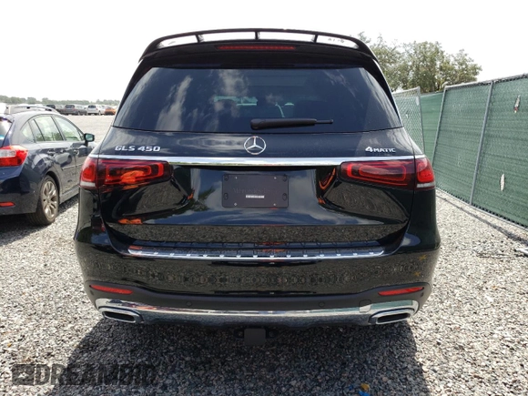 2023 Mercedes-Benz GLS with VIN 4JGFF5KE8PA904502, listed as a Copart auction lot 61373143 with 12,653 mi miles. Bid and sale history available at carsss.com. Image 6.