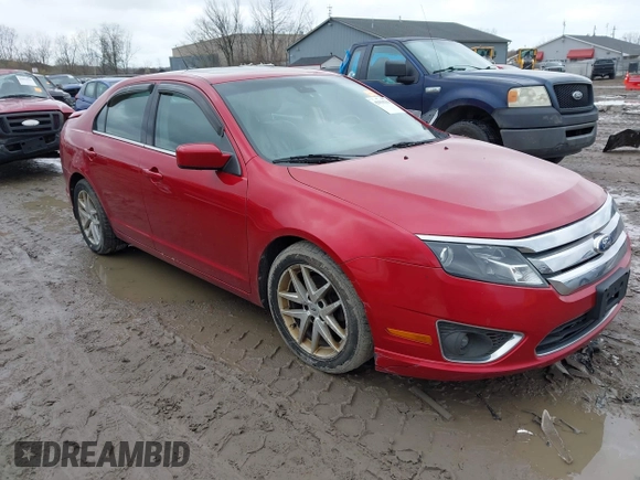 2012 Ford Fusion SEL with VIN 3FAHP0JG8CR244421, listed as a IAAI auction lot 42016260 with 170,603 mi miles. Bid and sale history available at carsss.com. Image 1.