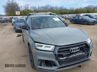 2019 Audi SQ5 Prestige with VIN WA1C4AFY2K2071710, listed as a IAAI auction lot 41893399 with 90,393 mi miles. Bid and sale history available at carsss.com. Image 1.