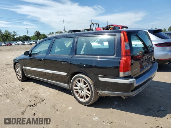 2004 Volvo V70 with VIN YV1SW59VX42426639, listed as a Copart auction lot 74291564 with 0 mi miles and Salvage Title. Bid and sale history available at carsss.com. Image 2.