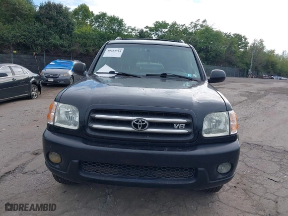 2003 Toyota Sequoia Limited with VIN 5TDBT48A83S167986, listed as a IAAI auction lot 40484514 with 196,305 mi miles. Bid and sale history available at carsss.com. Image 6.