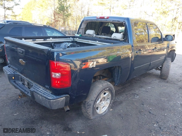 2007 Chevrolet Silverado 1500 LTZ with VIN 2GCEK13M471506806, listed as a IAAI auction lot 41578407 with 155,506 mi miles. Bid and sale history available at carsss.com. Image 4.