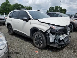 2025 Subaru Forester Limited with VIN JF2SLDRC2SH417226, listed as a Copart auction lot 63832325 with 8,158 mi miles and Salvage title. Bid and sale history available at DreamBid. Image 4.