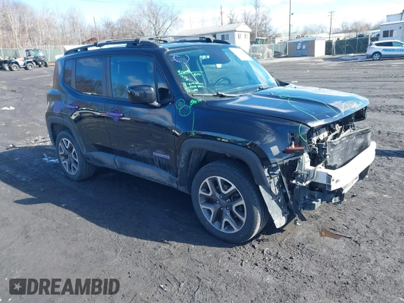 2017 Jeep Renegade Altitude z VIN ZACCJBBH3HPF09594, wystawiony jako IAAI lot #41594122 z przebiegiem 63 309 mil mil oraz . Historia ofert i sprzedaży dostępna na DreamBid. Obrazek 1.