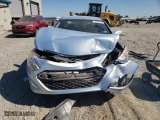 2015 Hyundai Sonata Hybrid Limited with VIN KMHEC4A45FA120820, listed as a Copart auction lot 74912714 with 0 mi miles and Salvage Title. Bid and sale history available at carsss.com. Image 5.