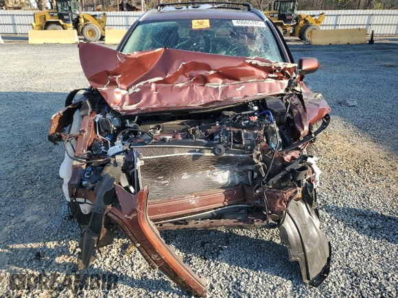 2015 Honda CR-V EX-L with VIN 2HKRM3H77FH502708, listed as a Copart auction lot 49065785 with 0 mi miles and Salvage Title. Bid and sale history available at carsss.com. Image 5.