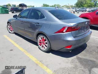 2014 Lexus IS 250 with VIN JTHCF1D24E5011721, listed as a IAAI auction lot 42374087 with 115,613 mi miles and . Bid and sale history available at DreamBid. Image 3.