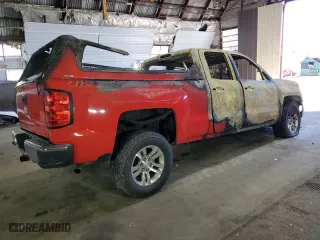 2018 Chevrolet Silverado 1500 LT with VIN 1GCVKREC1JZ149697, listed as a Copart auction lot 49647995 with 0 mi miles and Salvage Title. Bid and sale history available at carsss.com. Image 3.
