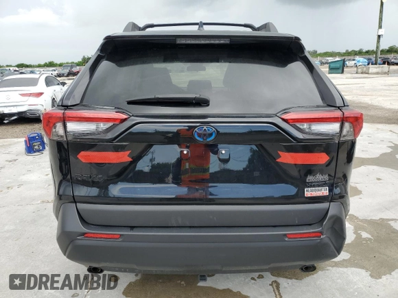 2024 Toyota RAV4 Hybrid LE with VIN 2T3UWRFV3RW204615, listed as a Copart auction lot 64436455 with 8,710 mi miles and Clean title. Bid and sale history available at DreamBid. Image 6.