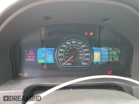 2012 Ford Fusion Hybrid with VIN 3FADP0L33CR398060, listed as a Copart auction lot 65532975 with 124,780 mi miles and Salvage title. Bid and sale history available at DreamBid. Image 9.