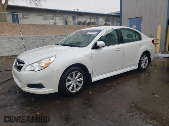 2011 Subaru Legacy Premium with VIN 4S3BMCC66B3249757, listed as a Copart auction lot 87649285 with 93,969 mi miles and Salvage Title. Bid and sale history available at DreamBid. Image 1.