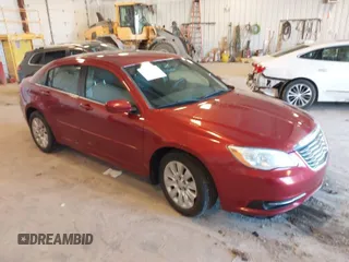 2012 Chrysler 200 LX with VIN 1C3CCBAG8CN215438, listed as a IAAI auction lot 41929116 with 156,387 mi miles and . Bid and sale history available at DreamBid. Image 1.